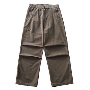 Ropa de trabajo para hombre, pantalones de paracaidista, pantalones de carga de pierna recta holgados de alta gama, pantalones informales de pierna ancha - Product Image 6