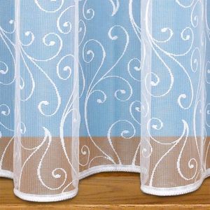 Rideau en filet Jacquard 100% polyester ignifugé John Aird-Vendu au mètre-Drop 72 "(183cm) - Product Image 2
