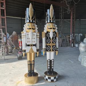 Lớn giáng sinh trang trí khổng lồ nutcracker trang trí ngoài trời thương mại giáng sinh trang trí thiết lập - Product Image 5