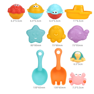 Huanger he0246 xách tay mùa hè động vật Set Bath <span class=keywords><strong>Fishing</strong></span> <span class=keywords><strong>Net</strong></span> đồ chơi nước <span class=keywords><strong>Net</strong></span> bé tắm tắm vòi sen câu cá tắm đồ chơi - Product Image 6