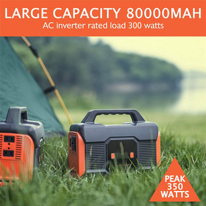 <b>Portable</b> 300W 500W Solar Rechargeable Station for Outdoor Emergency Power Supply - Product Image 6