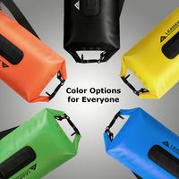 Bolsa Impermeable de PVC con Cierre Enrollable, Ligera y Portátil, para Viajes, Natación, Navegación, Kayak y Camping