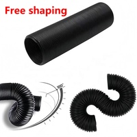 Tuyau flexible universel pour filtre à air de voiture 75mm tuyau d'admission d'air froid de moteur de voiture 1M support de connecteur de tuyau d'entrée de conduit Turbo