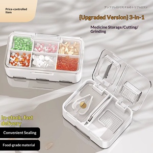 7/21/28-Compartment Weekly Pill Organizer Portable 7-Day Medication Organizer Airtight Pill Organizer - Product Image 5