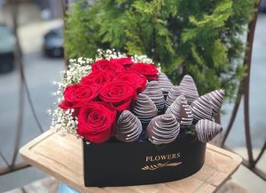 Boîte cadeau <span class=keywords><strong>de</strong></span> fleurs en forme <span class=keywords><strong>de</strong></span> cœur d'amour préservées pour la Saint-Valentin, anniversaire <span class=keywords><strong>de</strong></span> mariage, cadeau pour les fleurs et l'amour, boîte cadeau pour la fête des mères - Product Image 5