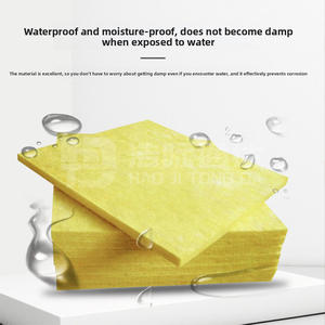 Tablero de aislamiento de fibra de vidrio con clasificación de fuego A1 profesional Aislamiento superior sin formaldehído resistente al agua ecológico - Product Image 6