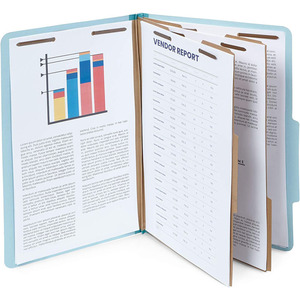 גודל מכתב מכירה חמה אפור ירוק תיקיית קבצי סיווג משרד משפט רפואי מדווח משרד מנילה תיקיית קבצי נייר - Product Image 6