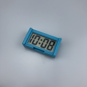 Bk208 Digital Car <b>Clock</b> Large Screen Electronic Led Display Rectangle Shape <b>Battery</b> Powered Gift <b>Clock</b> - Product Image 1