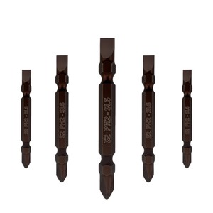 Guest Quality Screwdriver Bits PH2 SL6 S2 6mm Black Oxide For Home Industrial Use - Product Image 1