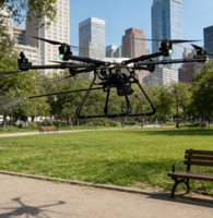Drone de nettoyage haute pression pour bâtiments, entretien de vitres, tête de pulvérisation à faible éclaboussure, nettoyage rapide pour usage commercial et industriel