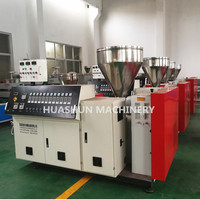 Machine d'extrusion pour la production de panneaux décoratifs en polystyrène PS, en plastique, en lattes, en charbon de bois