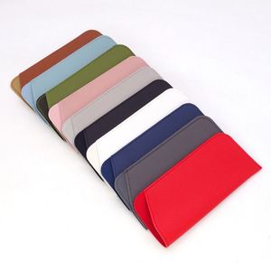 Étui portable pour lunettes de soleil à poche inclinée, nouveau sac en cuir rectangulaire épaissi et écologique pour lunettes de lecture, rangement anti-poussière - Product Image 5