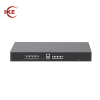 Gateway VoIP de Red Linux IKE-IP40 con Extensión de Línea SIP Externa para Teléfono Analógico IAD Voice con POE IP PBX