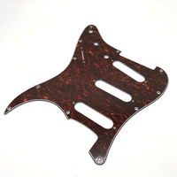 ST three – pickguard de guitare en coquille de tortue rouge, à la mode, vente en gros, Offre Spéciale