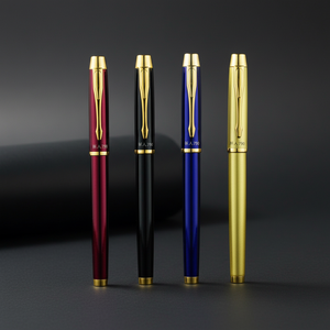 Bolígrafos de Metal Personalizados con Logotipo Promocional, Nuevos y Elegantes, con Dijes, para Caligrafía, Fabricante OEM - Product Image 1