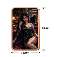 Pièces de monnaie en cuivre pur Lady Beayty de 1 oz pour Halloween, barres de cuivre fin .999 de 1 oz pour la vente en gros