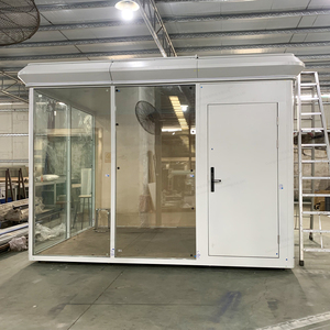 <span class=keywords><strong>Maison</strong></span> modulaire préfabriquée à coin arrondi, mobile, pour slam poétique, bibliothèque des senteurs - Product Image 4