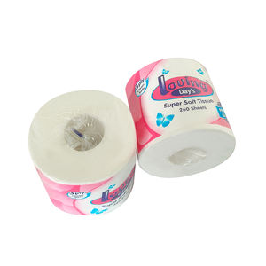 מדגם חינם 3 רובדי גליל נייר טואלט רגיל מתפוררים רקמות אמבטיה חזקה 160g/רול עשוי חומר באיכות גבוהה - Product Image 4