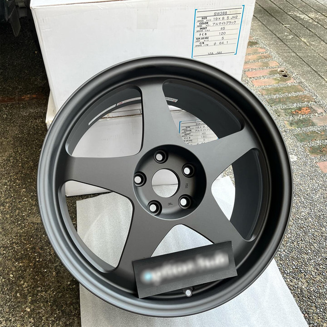 Monoblock Forged Wheels 5x120 18 19 20 Inch Matte Black Finish 5 Spoke for BMW M3 M4 M5 Lightweight High Strength
