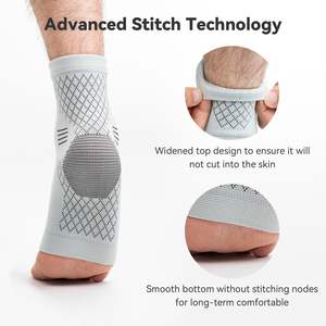 Fasciite plantaire orthèse <span class=keywords><strong>cheville</strong></span> chaussettes Compression <span class=keywords><strong>cheville</strong></span> orthèse pour courir volley-ball basket-ball entorses - Product Image 3