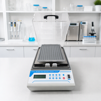Agitateur à bascule d'incubation de laboratoire WIRS100 PID 0-60 tr/min Inclinaison 0-15 degrés 5-65°C Précision 0,5°C Charge 5 kg 5 programmes Moteur pas à pas