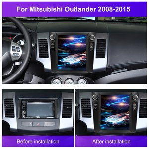 Autoradio Android Podofo 9.7 Pollici per Mitsubishi <span class=keywords><strong>Outlander</strong></span> 2008-2015 con Carplay Wireless, Android <span class=keywords><strong>Auto</strong></span>, GPS, Wifi, Hifi, FM, RDS - Product Image 4