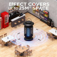 Lampe anti-moustiques portable à lumière UV, contrôle de l'éclairage, pour extérieur, garage, hôtel, écologique, durable, pratique, électrique, ABS, domestique 1