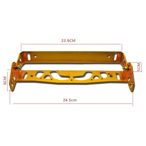 Support de plaque d'immatriculation de voiture, support de plaque d'immatriculation rotatif à angle réglable, support de plaque d'immatriculation de course - Product Image 6