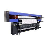 Imprimante à sublimation industrielle de haute qualité WorldColor 2.2m avec imprimante à tissu 8 * I3200 pour traceur textile pour imprimante à tissu