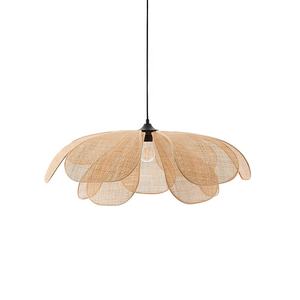 Lampe suspendue en <span class=keywords><strong>bambou</strong></span> naturel, faite à la main, en rotin, écologique, style bohème, tissage, lampe suspendue en <span class=keywords><strong>bambou</strong></span> et en osier pour restaurant - Product Image 1