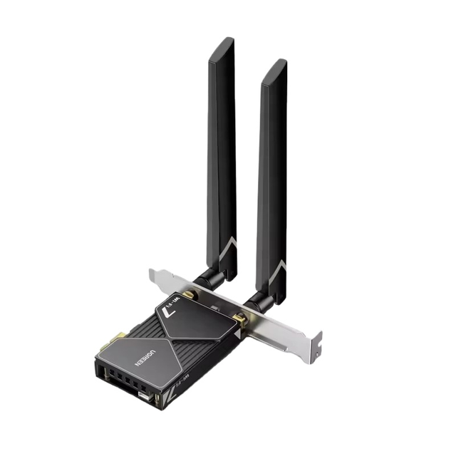 WiFi 7 BE6500 PCIe 4Pin WiFi Card 5.4 IEEE 802.11ax/be 6G 2882Mbps/5G 2882Mbps/2.4G 688Mbps BE3600