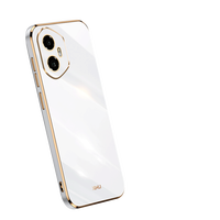 Étui de téléphone portable plaqué or étui en TPU galvanisé pour Huawei Honor 300 5G/300 Pro 5G/300 Ultra 5G accessoires de téléphone portable