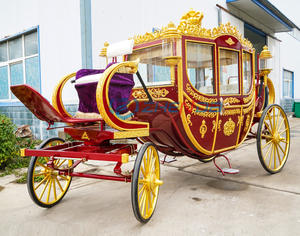 Transport spécial européen de luxe Royal, fabricant de calèche à cheval électrique de <span class=keywords><strong>mariage</strong></span> confortable et touristique - Product Image 5
