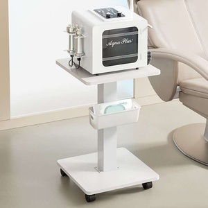 Vente directe en gros : Chariot de salon blanc moderne pour la beauté et les soins capillaires, et chariot de massage pour les seins - Product Image 3