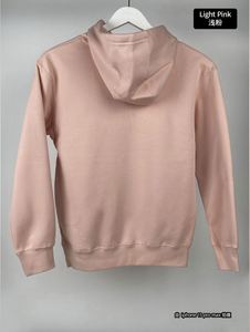 Sudaderas con Capucha de Doble Capa, Color Rosa Claro, 350 g/m², Compra al por Mayor, Unisex, de Algodón, Gruesas, Cómodas, Elegantes, Lisas, de Alta Calidad - Product Image 5