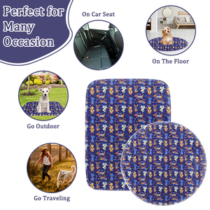 Almohadillas reutilizables para orinar, almohadilla lavable <span class=keywords><strong>extra</strong></span> grande para perro, alfombrilla para orinal, almohadilla para cachorros lavable - Product Image 6