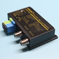 WDM de alto nivel Mini 2 salidas interior Micro nodo CATV receptor óptico AGC Optic1550nm SC UPC fibra-23dbm red ultrabaja FTTH