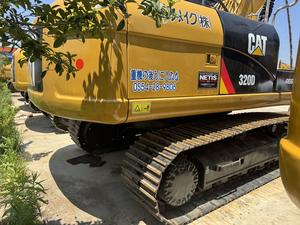 Excavadora Usada CAT320 de 20 Toneladas de Capacidad, Excavadora CAT de Segunda Mano que Incluye Motor, Caja de Cambios, Bomba de Engranajes, Rodamientos y PLC - Product Image 5