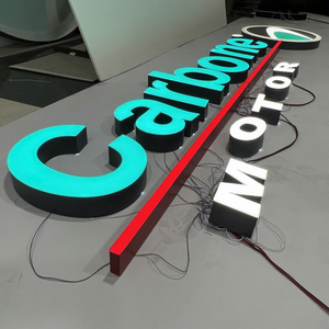 Outdoor-Wand-Logo-LED-Kanalbuchstaben Firmenbeschilderung LED 3D-Buchstaben Beleuchtetes Schild LED-Schild für Ladengeschäft - Product Image 1
