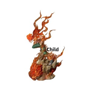 Figura Coleccionable de PVC de <span class=keywords><strong>Might</strong></span> <span class=keywords><strong>Guy</strong></span> de Naruto, Forma de Ocho Puertas, con Efecto de Fuego, Estatua de Anime, Venta al Por Mayor - Product Image 5