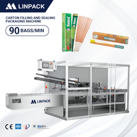 LINPACK Encens Agarbatti Brosse à dents Stick Box Pack Ligne d'emballage Cartoning Machine d'emballage Automatique