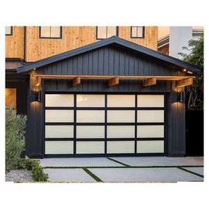 <span class=keywords><strong>Porte</strong></span> <span class=keywords><strong>de</strong></span> <span class=keywords><strong>garage</strong></span> thermiquement efficace avec panneaux verticaux imitation bois et joints d'étanchéité - Product Image 3