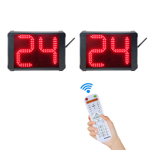 LED dijital basketbol çetele & 2 birimleri programı 14/24/30 saniye uzaktan kumanda ve Tripod & Buzzer ile atış saati - Product Image 5