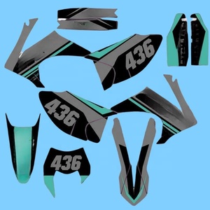 Autocollants de réservoir de moto en film métallique TZ215 pour moto, autocollants pour moto <span class=keywords><strong>Newmen</strong></span> Battle Axe Terminator Z1Z2Z3, vente en gros - Product Image 5
