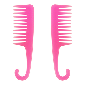 Personnalisé Vente en gros Qualité Grand Hommes Coiffeurs Râteau Dent Larges Cheveux Barbier Styling <span class=keywords><strong>Afro</strong></span> Peigne Carbone Logo Personnalisé - Product Image 2
