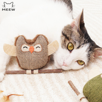 Jouets pour chats en promotion transfrontalière, baguette interactive pour chat, bâtonnets à mâcher en herbe à chat et lierre argenté pour le nettoyage des dents des chatons, jouets à mâcher pour animaux de compagnie