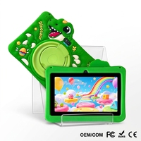 Nouvelle tablette pour enfants YPORANGE de 7 pouces, tablette pour enfants dinosaure, écran IPS 1024*600, processeur quadricœur MTK6737, 2 Go + 16 Go de stockage, Android