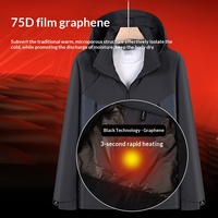 Nouvelle veste bomber unisexe d'hiver avec fermeture éclair longue, capuche et col montant, logo imprimé - Vêtement de sport d'extérieur coupe-vent pour le travail