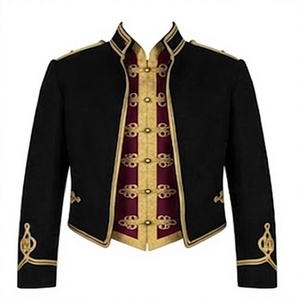 เสื้อแจ็กเก็ต hussar & เสื้อโค้ทคาดเอวผ้าวูลกระดุมสองแถวสำหรับผู้ชายกันน้ำได้สำหรับฤดูหนาว - Product Image 1