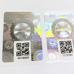 Adesivo Olografico Impermeabile con Codice QR Laser 3D Personalizzato, <span class=keywords><strong>Stampa</strong></span> su Misura per Elettronica di Consumo e Dispositivi Mobili - Product Image 2